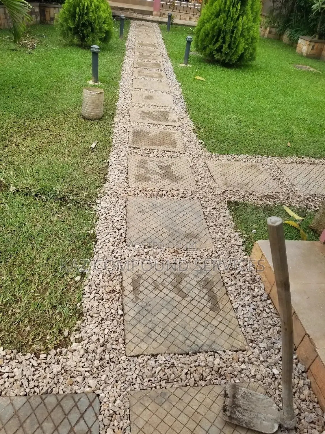 Concrete Slabs Walkway Installation