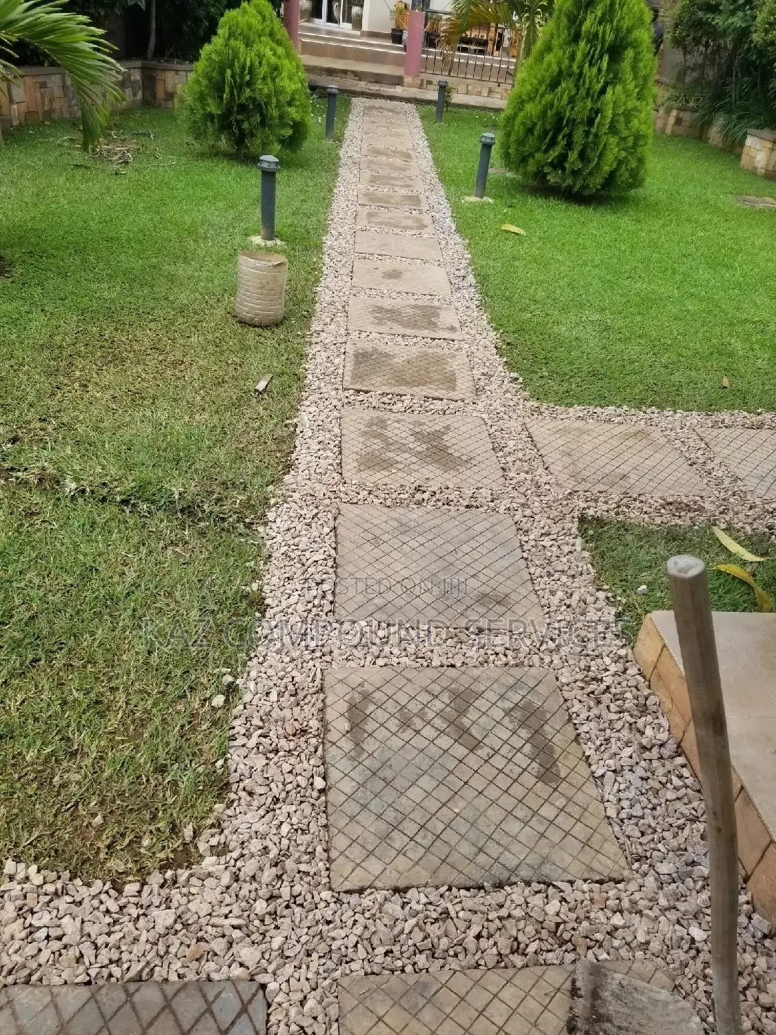 Concrete Slabs Walkway Installation