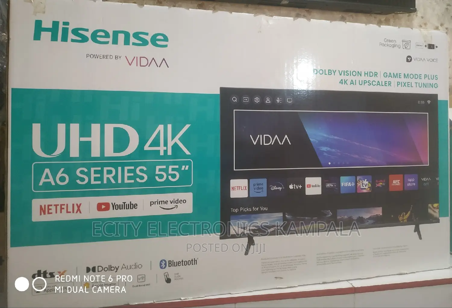 55" Hisense Smart TV