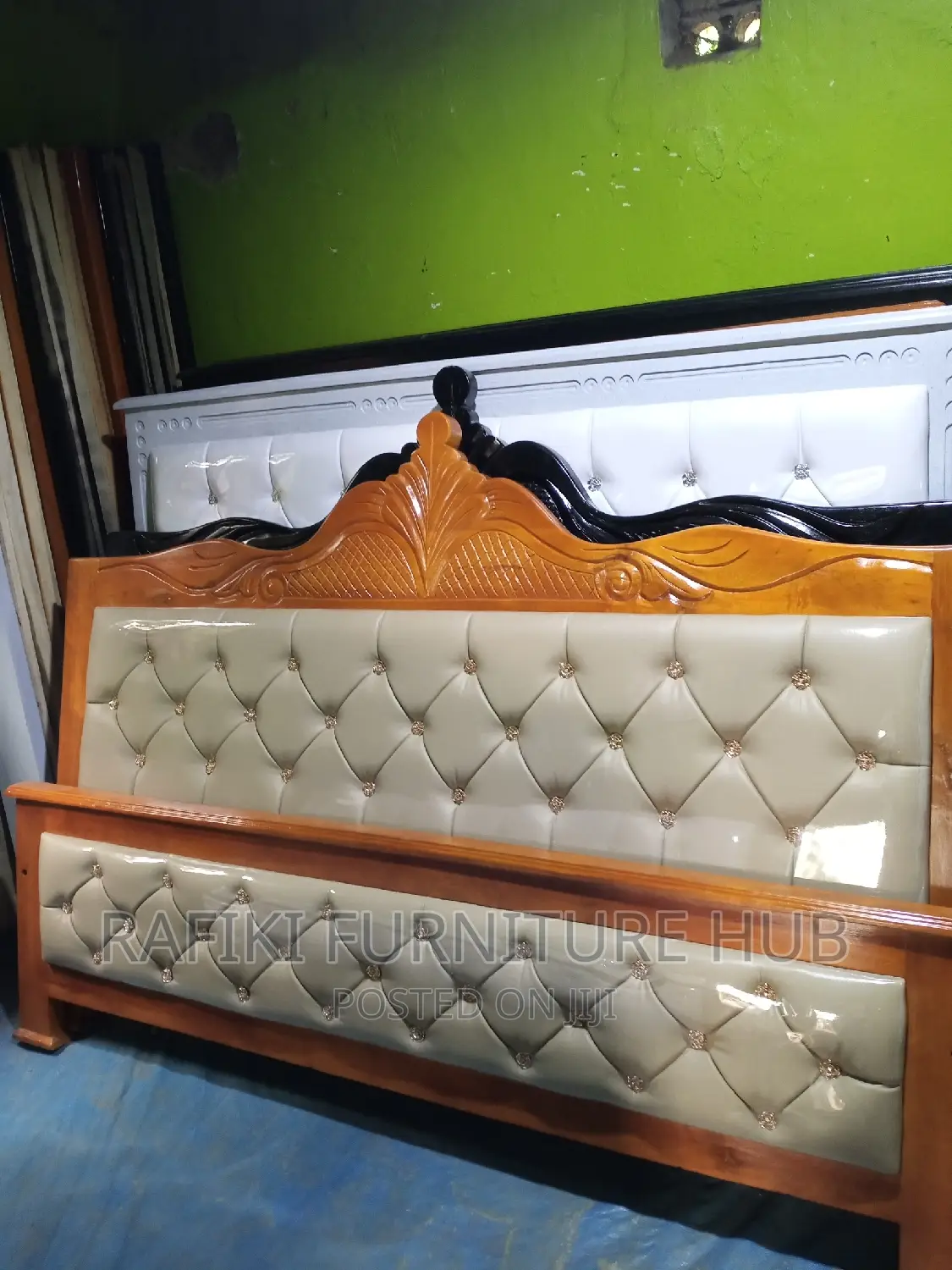 Flat Leathered Bed 5x6