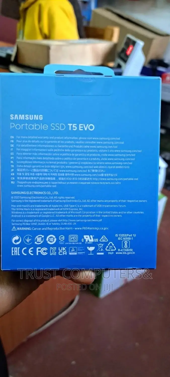 8tb Samsung External SSD T5 Evo