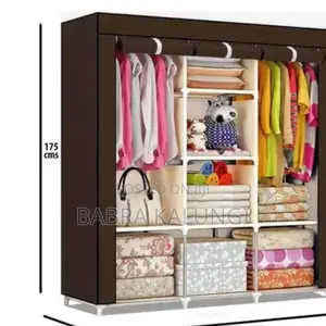 Photo - Elegant Wooden Portable Wardrobe