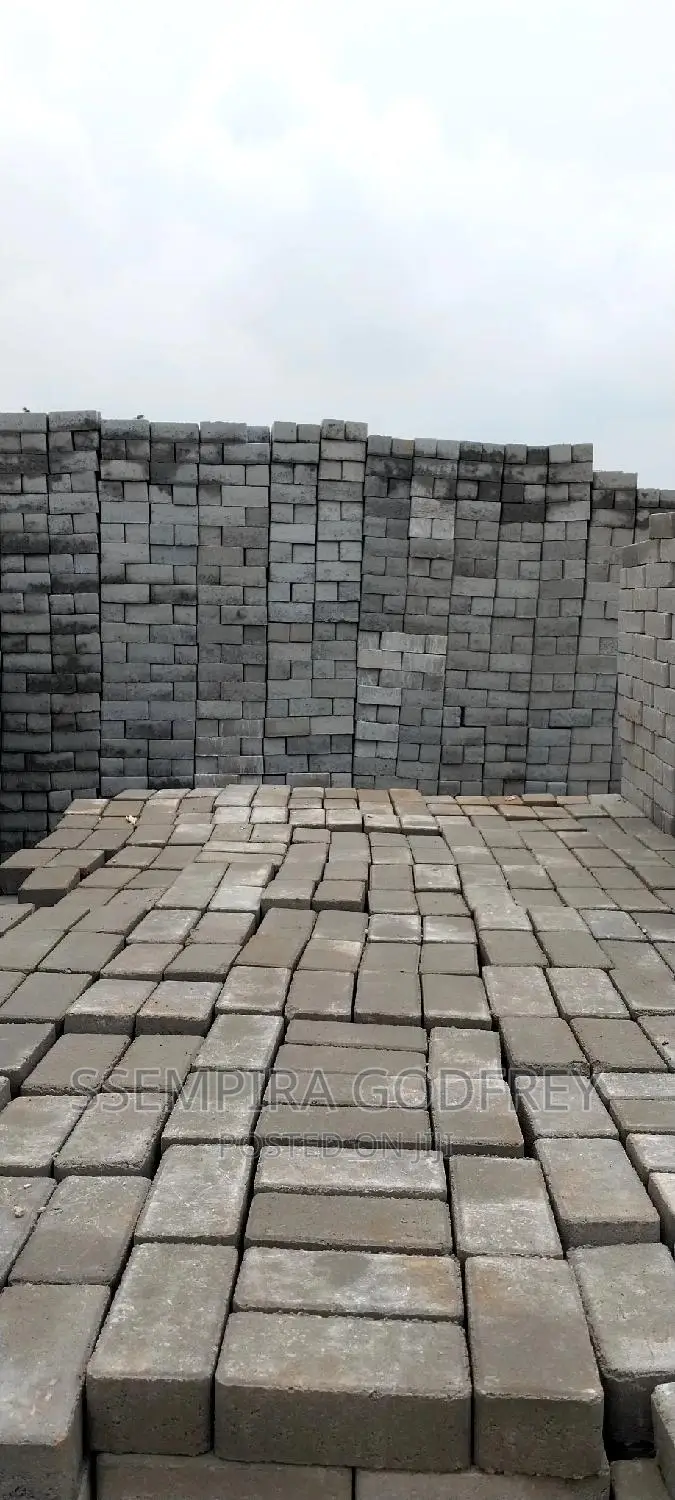 Quality Coloured Pavers in Black and Red Colours