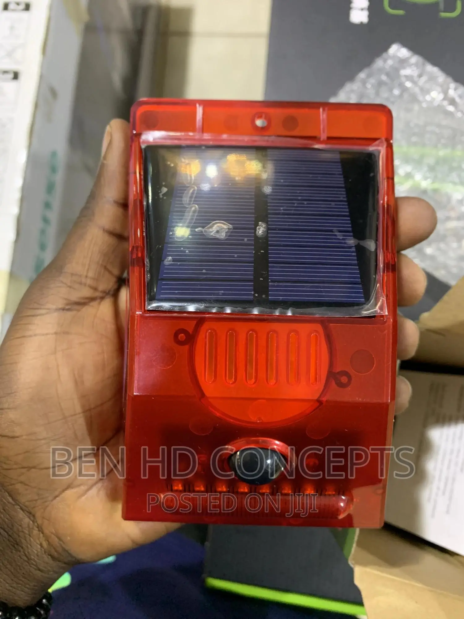 Solar Alarm Lamp