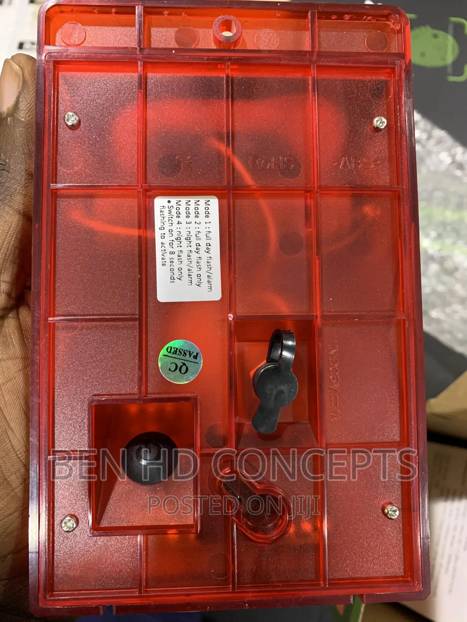 Solar Alarm Lamp