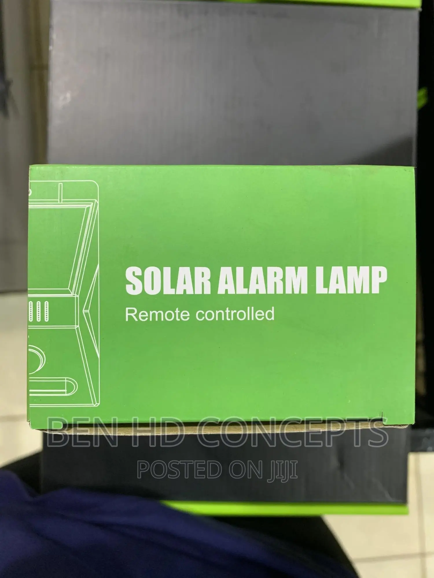 Solar Alarm Lamp