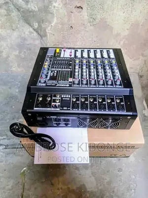 Original 6channel Mixing Console Effects Processor Amp-Mixer