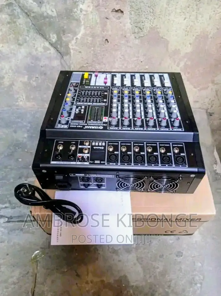 Original 6channel Mixing Console Effects Processor Amp-Mixer