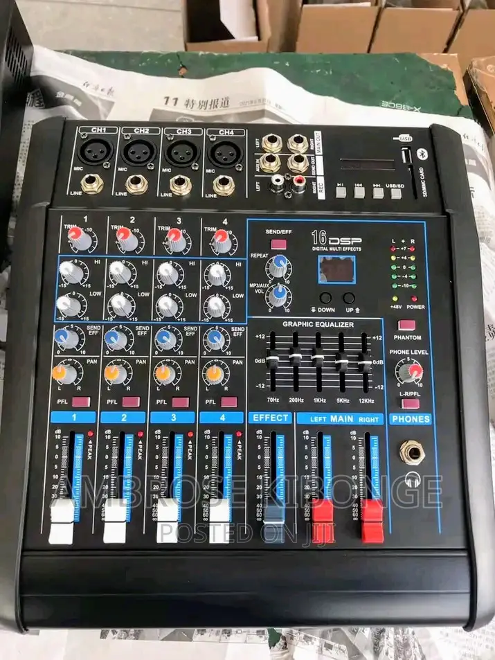 Clear Sound SI Audio USB Digital Multi-Effects BT4 Amp-Mixer