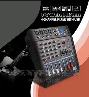 Clear Sound SI Audio USB Digital Multi-Effects BT4 Amp-Mixer