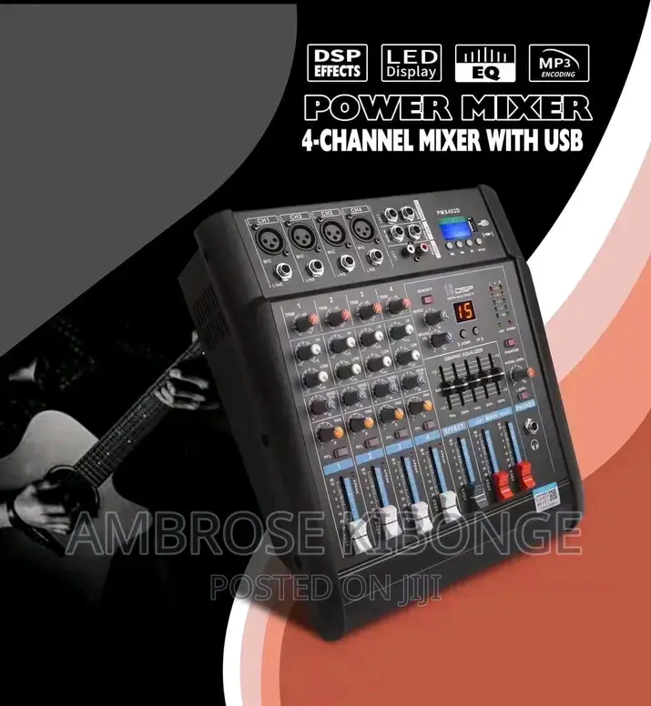 Clear Sound SI Audio USB Digital Multi-Effects BT4 Amp-Mixer