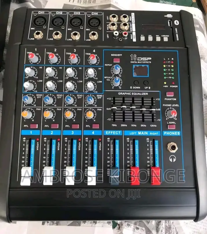 Clear Sound SI Audio USB Digital Multi-Effects BT4 Amp-Mixer