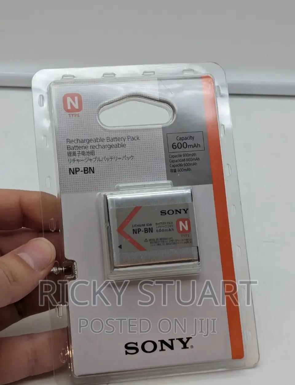 Original Sony Np-Bn1battery N-Series,G-Series,X-Series,