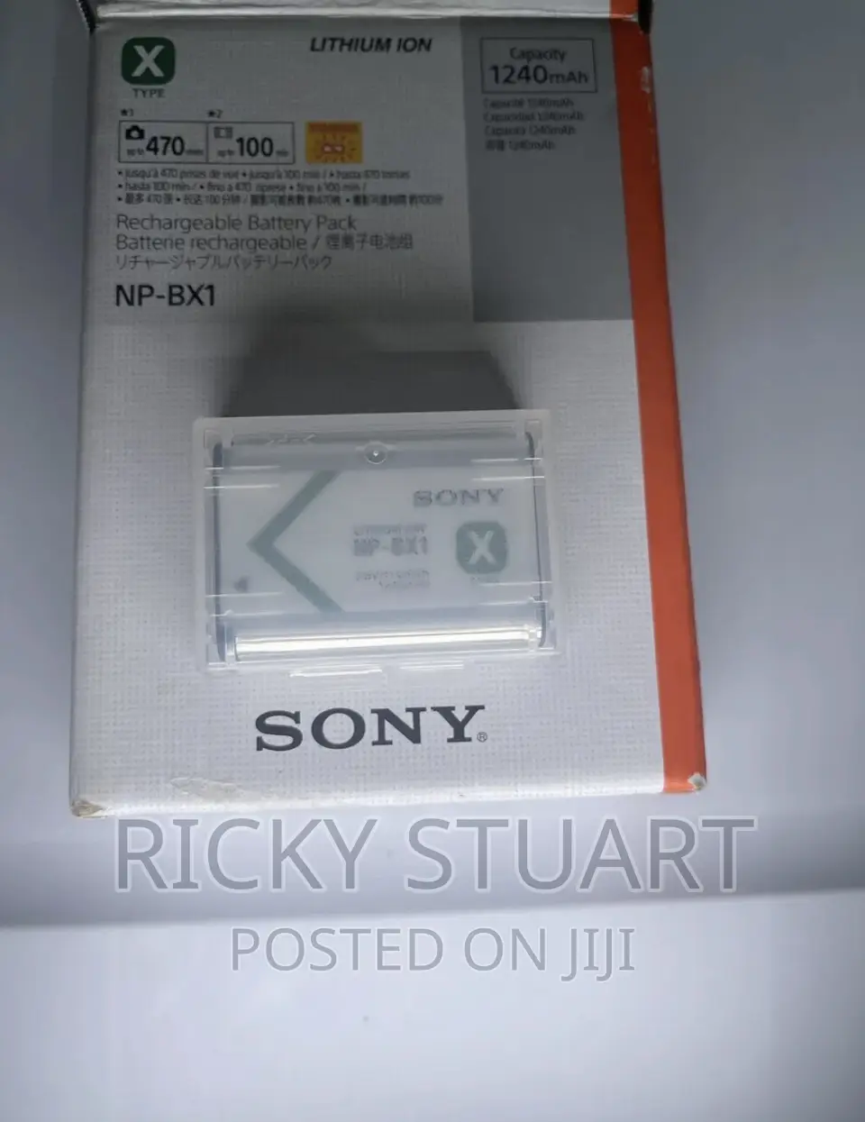 Original Sony Np-Bn1battery N-Series,G-Series,X-Series,