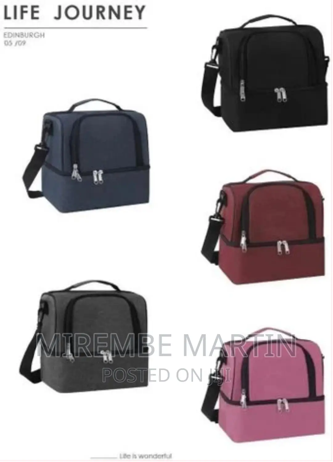 Portable Insulated Lunch Bag Food Thermal Box