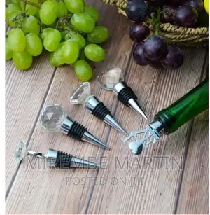 Diamond Crystal Decorative Stainless Steel Champagne Stopper