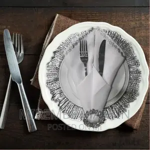 12 Pieces of Weddecor Round Charger Plates
