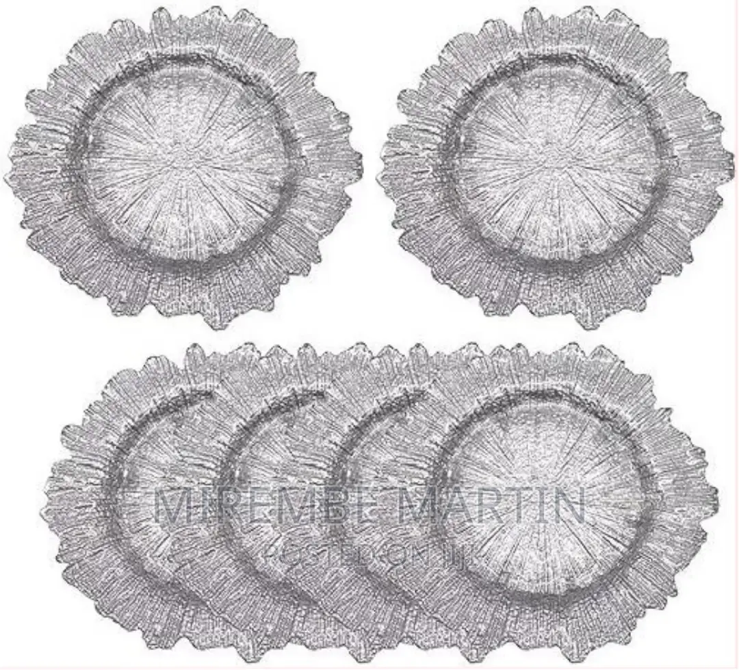 12 Pieces of Weddecor Round Charger Plates