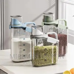 Cereal Containers Storage Dispenser, Airtight Dry Food Store