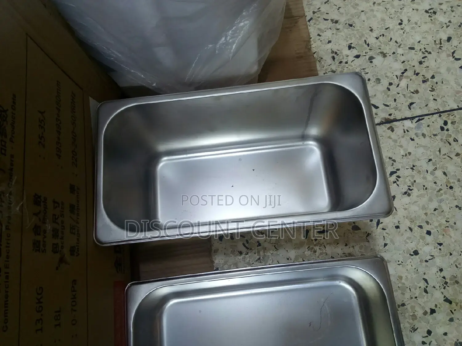 Insert Stainless Steel Dishes