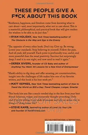 The Subtle Art Of Not Giving A Fuck Ebook (Softcopy)