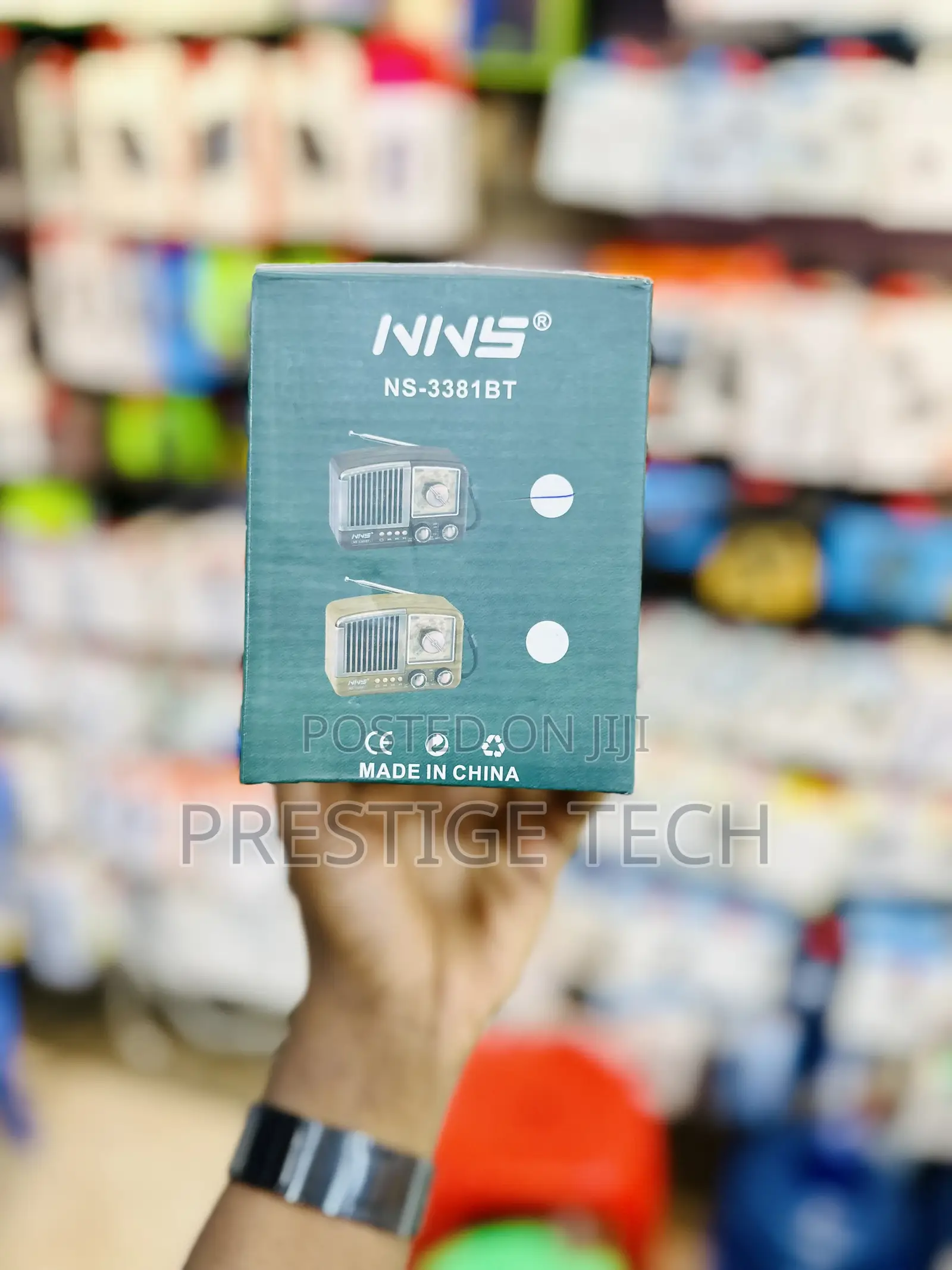 NNS-3381BT Radio Bluetooth Speaker With USB Music Player