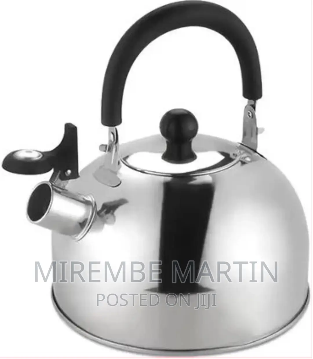 9 Pieces Cookware Set With a Whistling Kettle