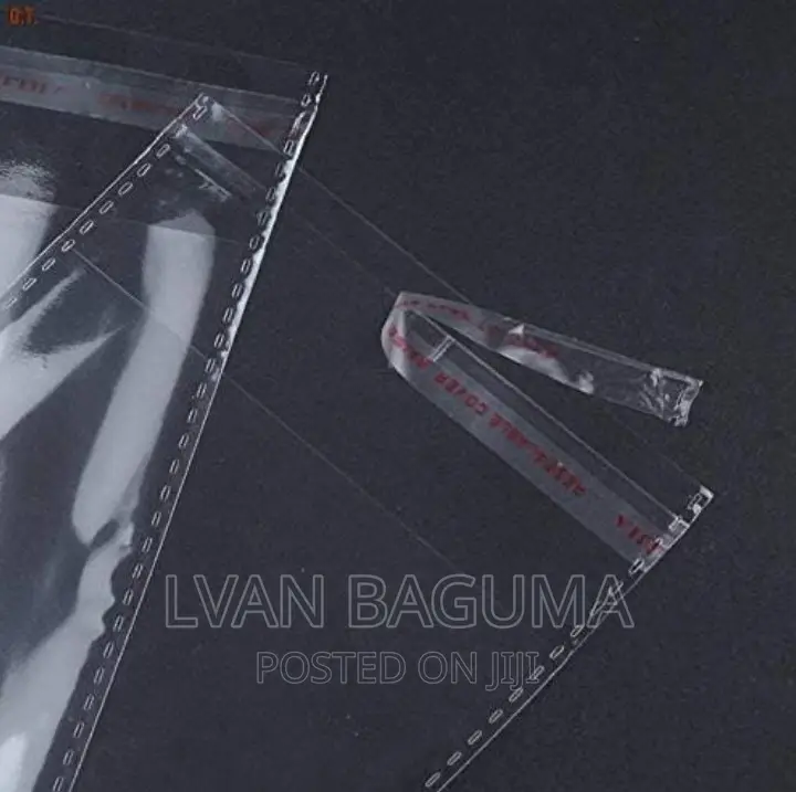 Packaging Polythene Bags for Clothes, Other Items - 100 PCS