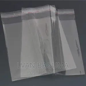 Packaging Polythene Bags for Clothes, Other Items - 100 PCS