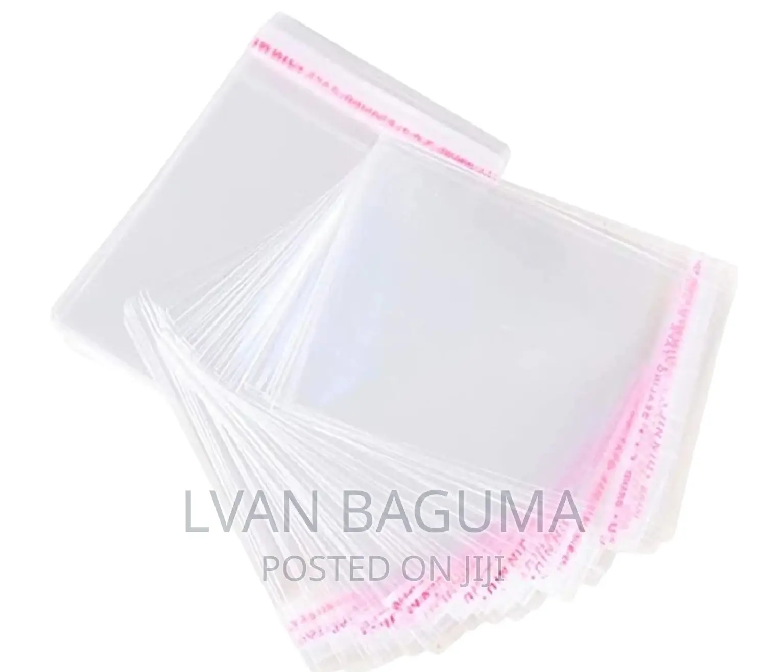Packaging Polythene Bags for Clothes, Other Items - 100 PCS
