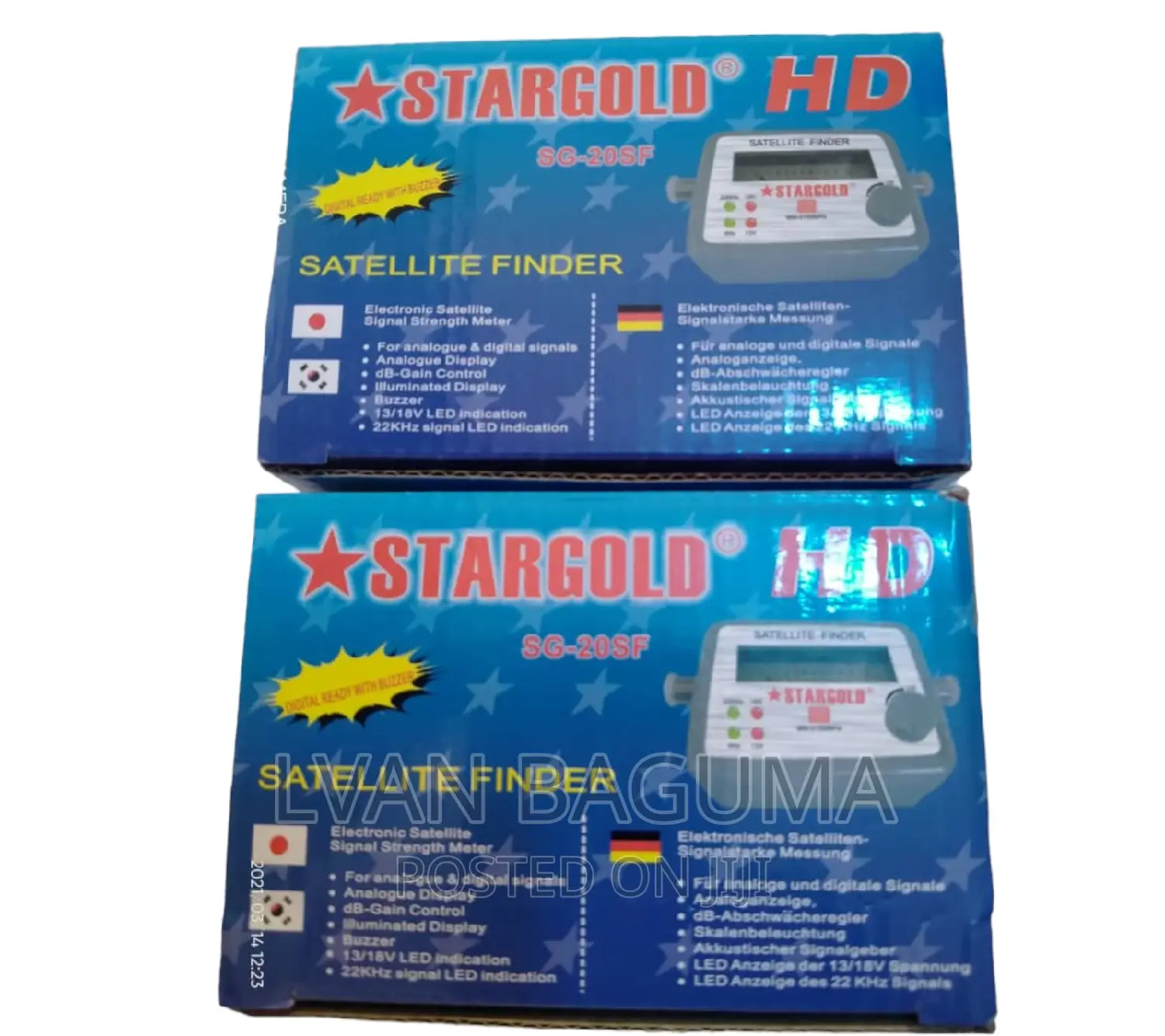Star Gold HD Satellite Finder - Sg 20sf