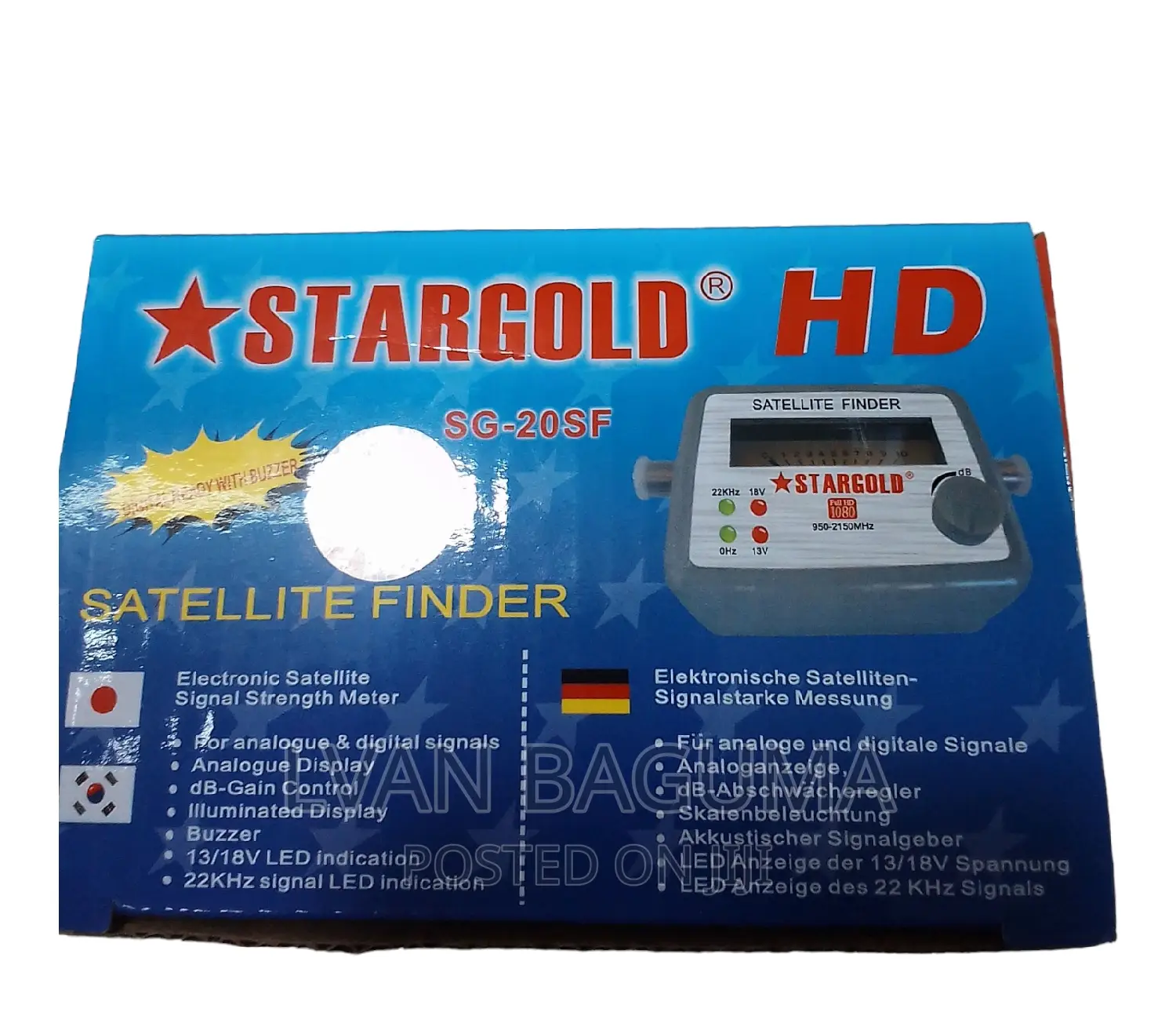 Star Gold HD Satellite Finder Sg 20sf in Central Division