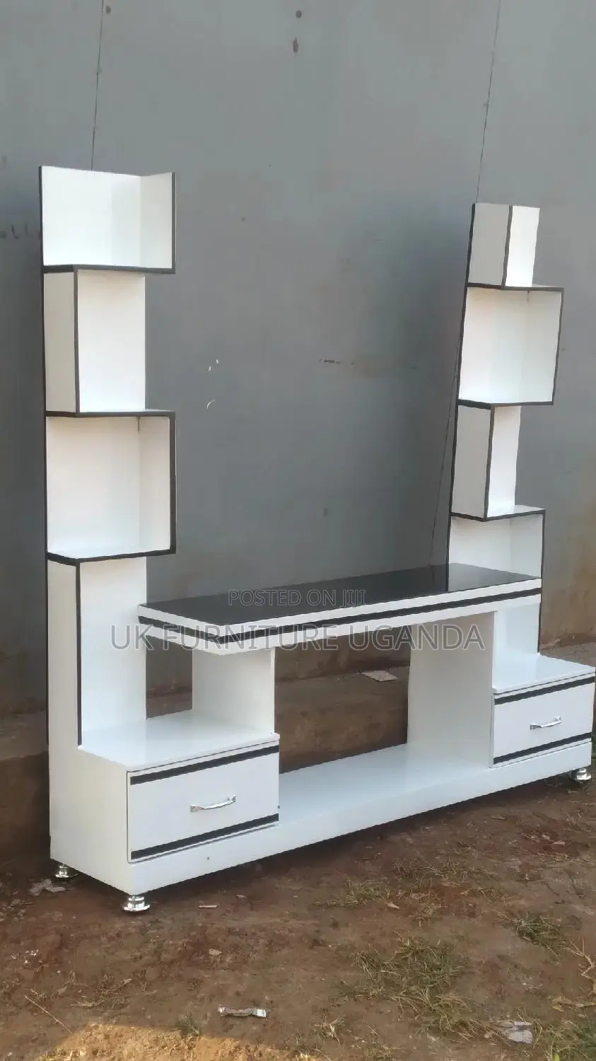 Tv Stand White and Black Available