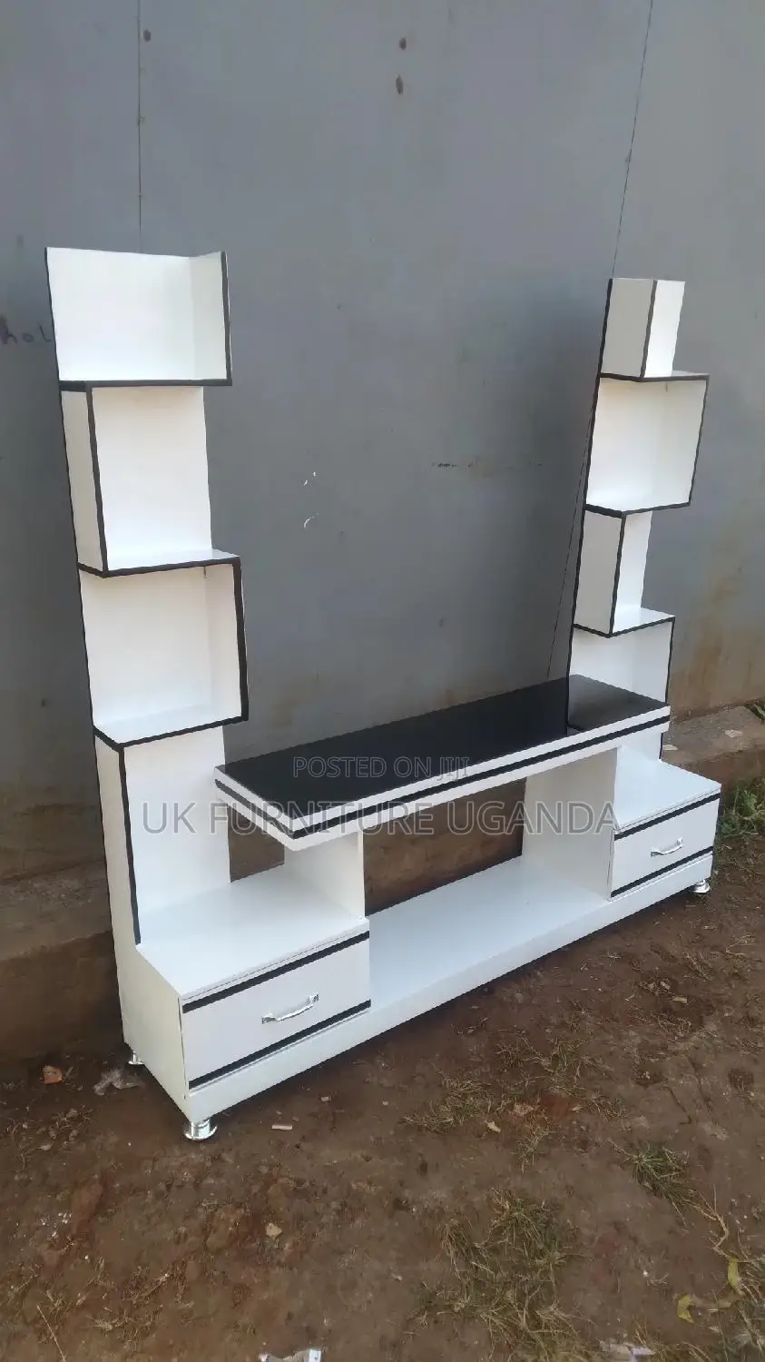 Tv Stand White and Black Available