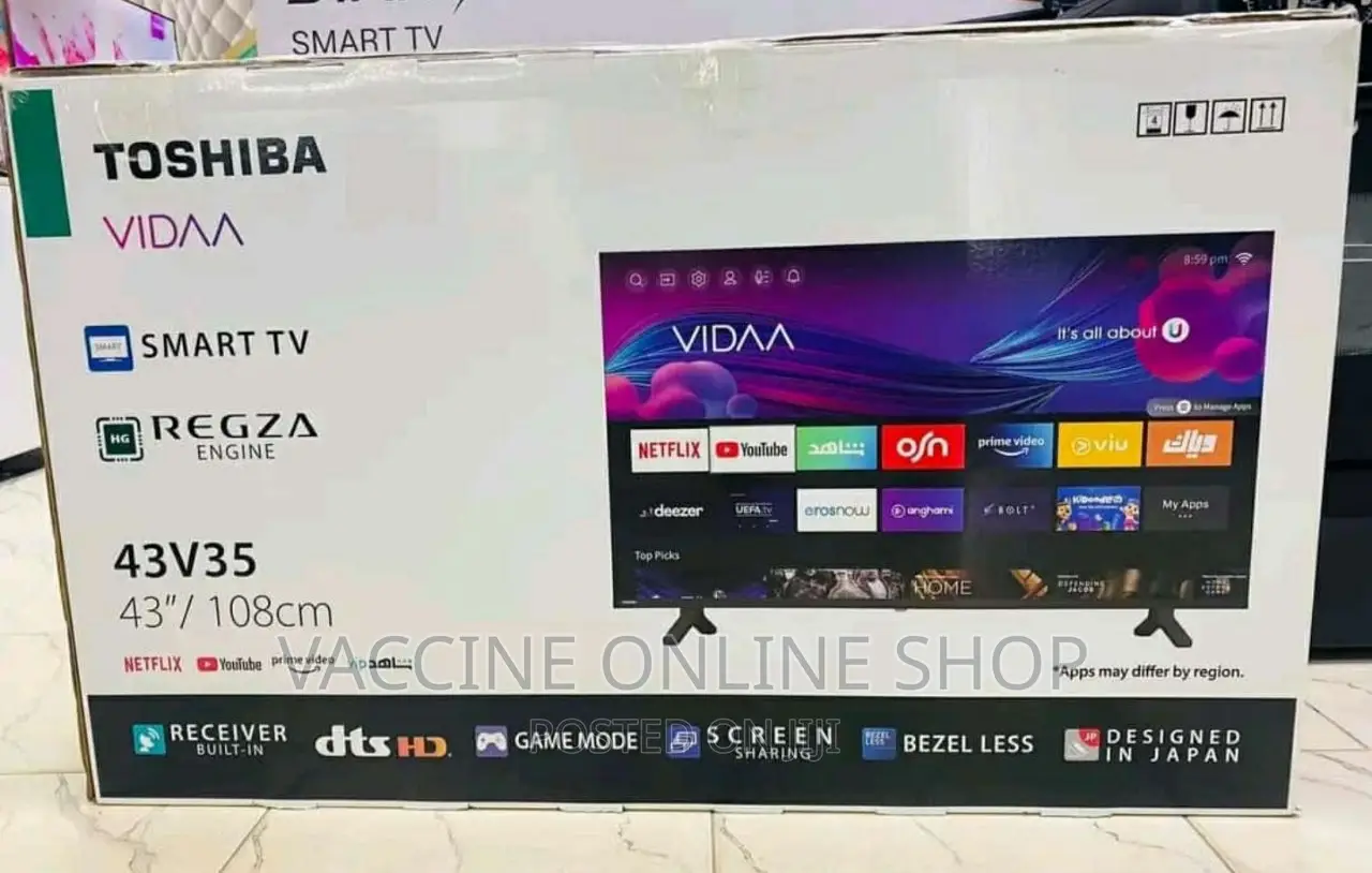 Toshiba 43 Smart Android Tv /Toshiba 43 Smart (HOH)