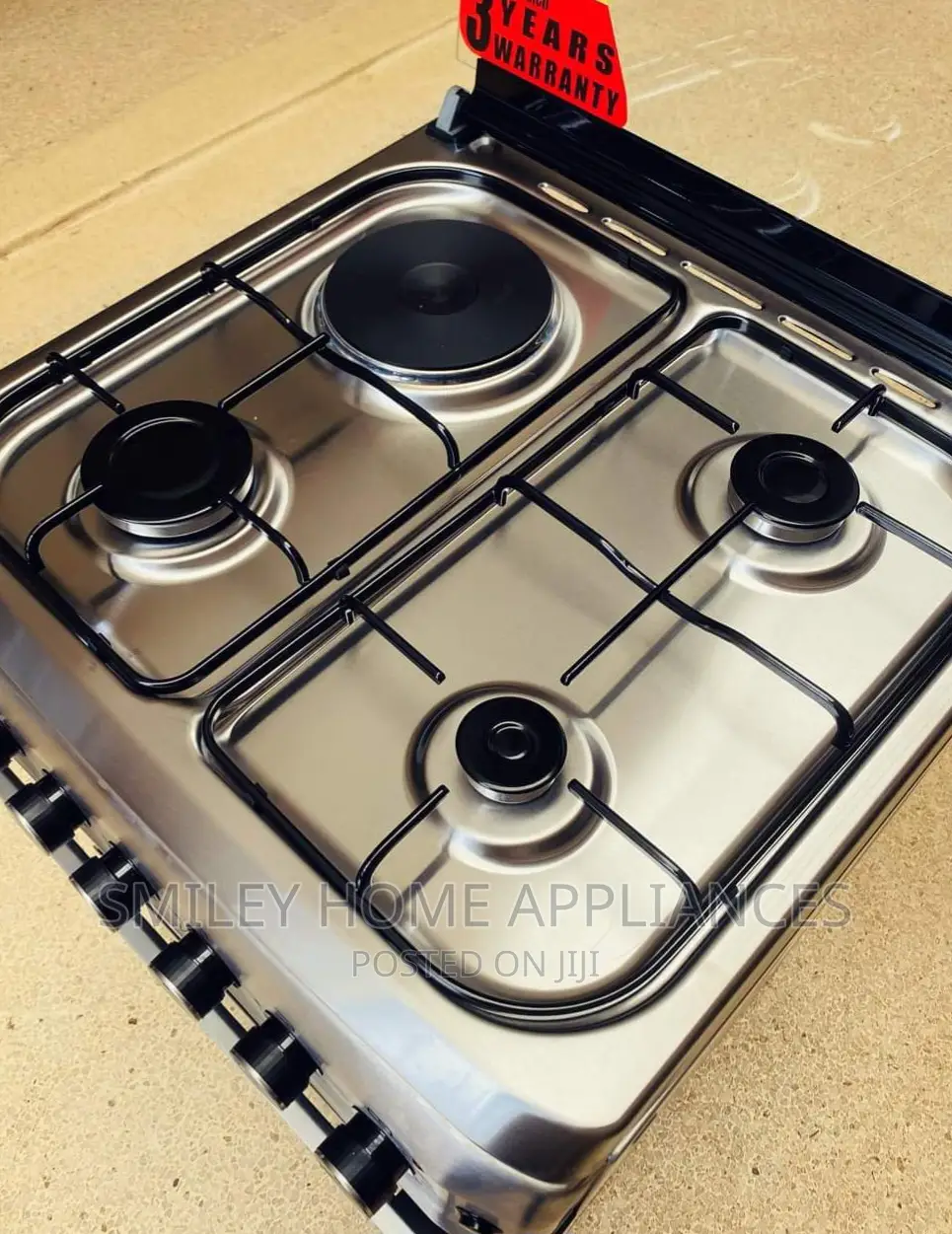 Blueflame Silver 60 by 60 Gas Cooker