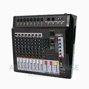 Fully Loaded USB 8 Mixing Console Effects Procesor Amp-Mixer
