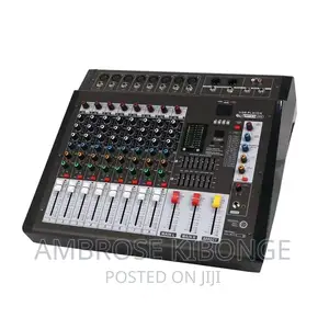 Fully Loaded USB 8 Mixing Console Effects Procesor Amp-Mixer
