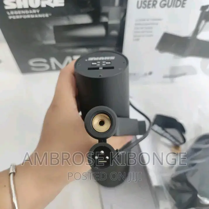 Clear Sound Full Pack SHURE SM7B Condenser Studio Microphone