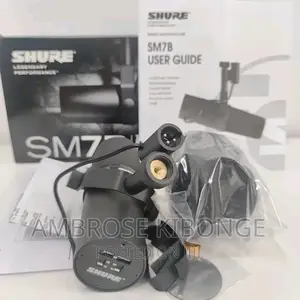 Clear Sound Full Pack SHURE SM7B Condenser Studio Microphone