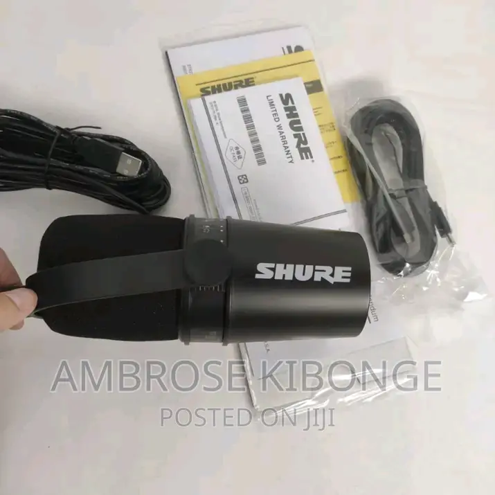 Clear Sound Full Pack SHURE SM7B Condenser Studio Microphone