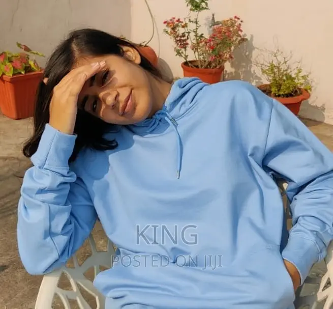 Hoodie. Baby Blue