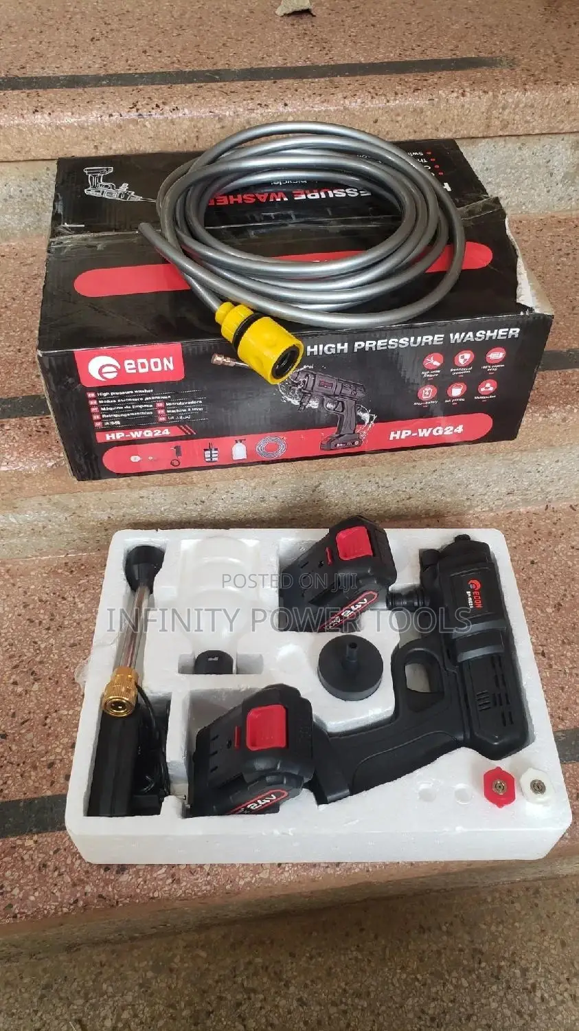 Portable Pressure Washer Gun Cordless