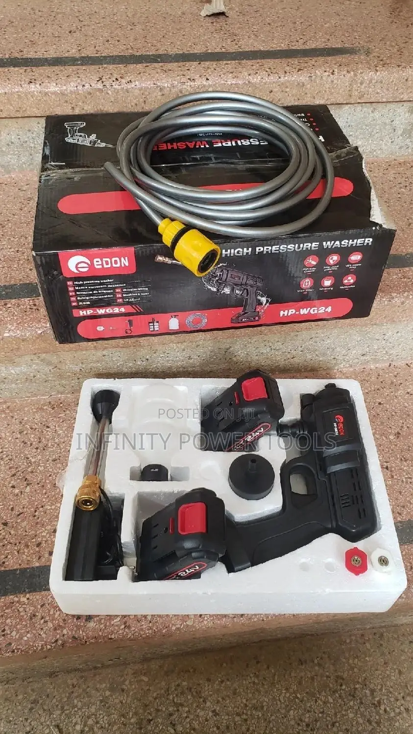 Portable Pressure Washer Gun Cordless