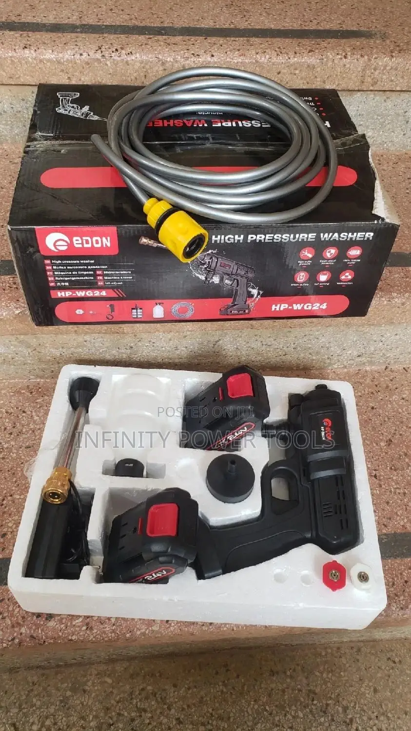 Portable Pressure Washer Gun Cordless