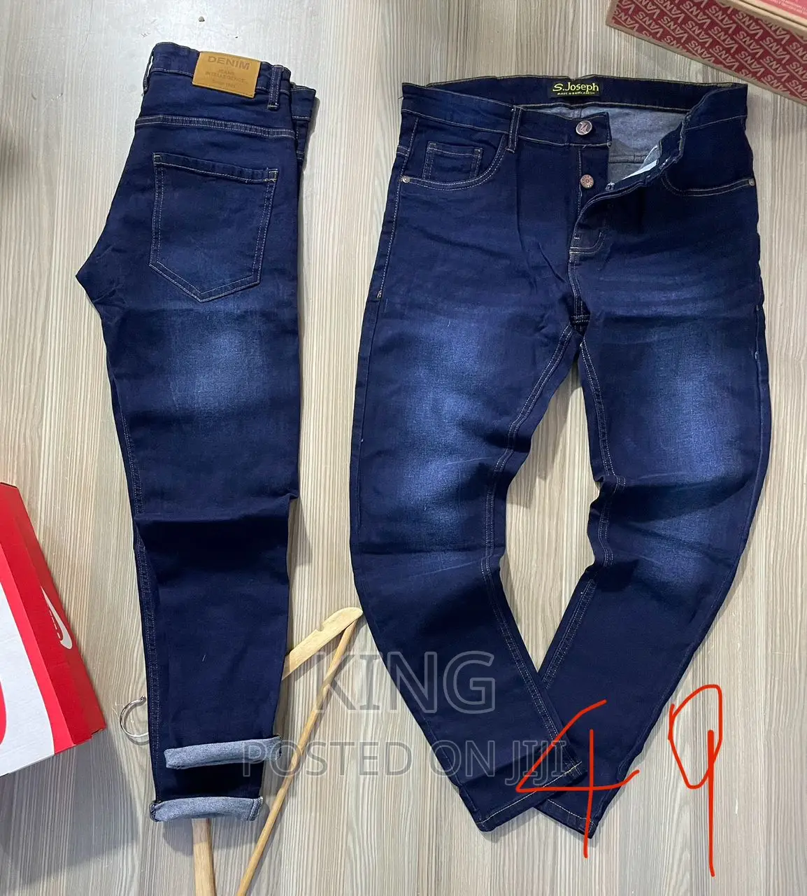 Original Fit Blue Jeans