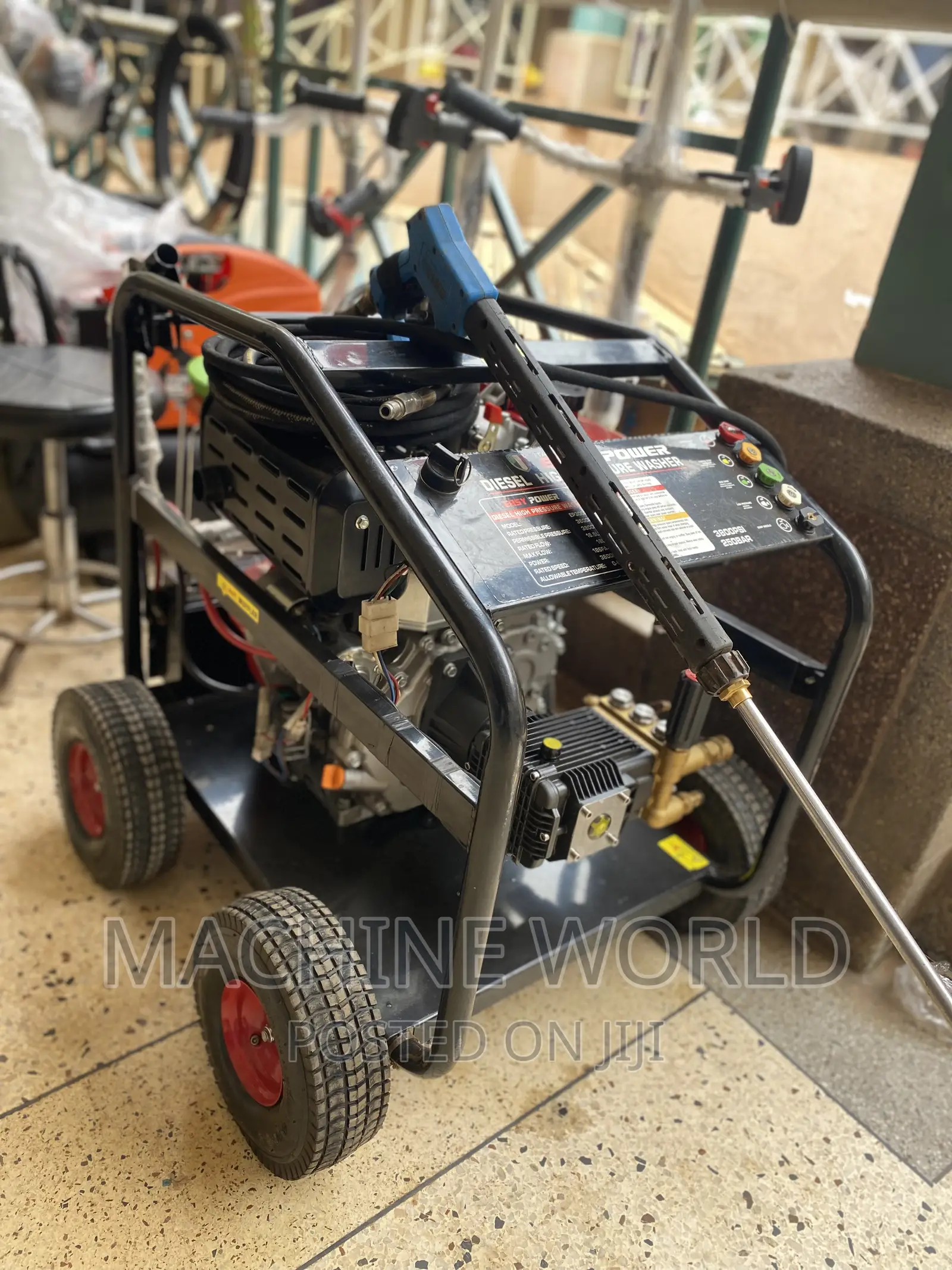 Commercial Diesel Car Washer 186F Engine