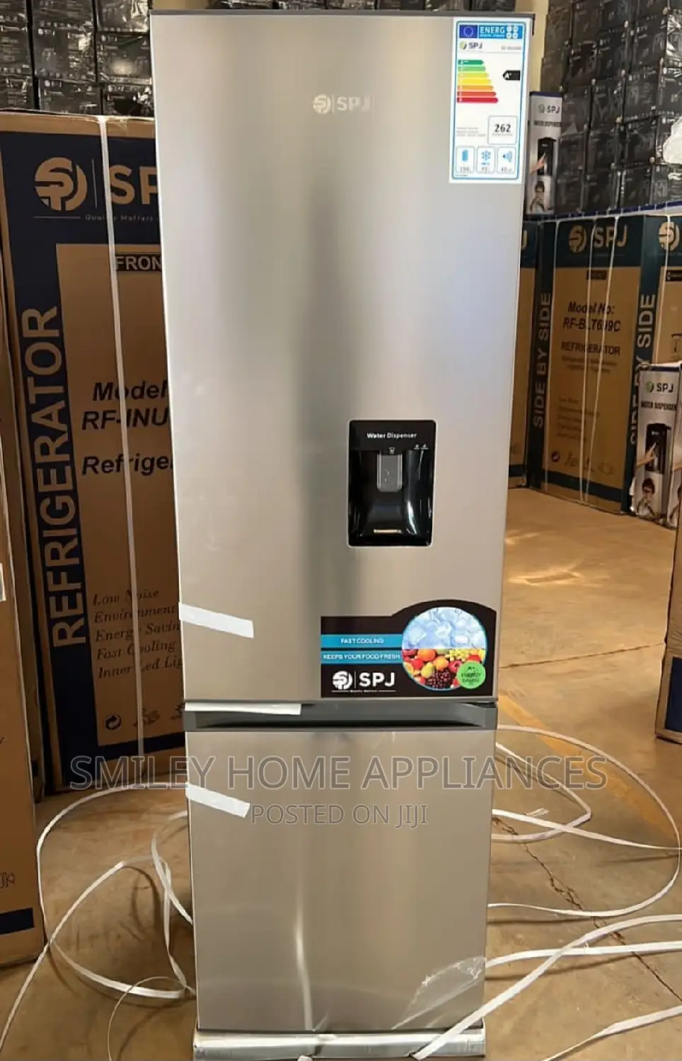 369ltrs SPJ Double Door Refrigerator