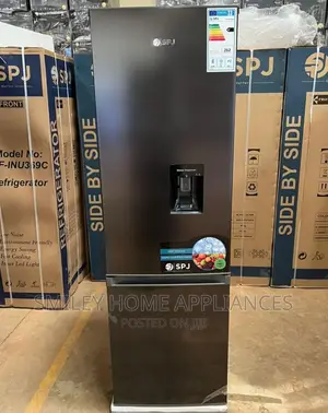 SPJ Double Door Refrigerator 369ltrs