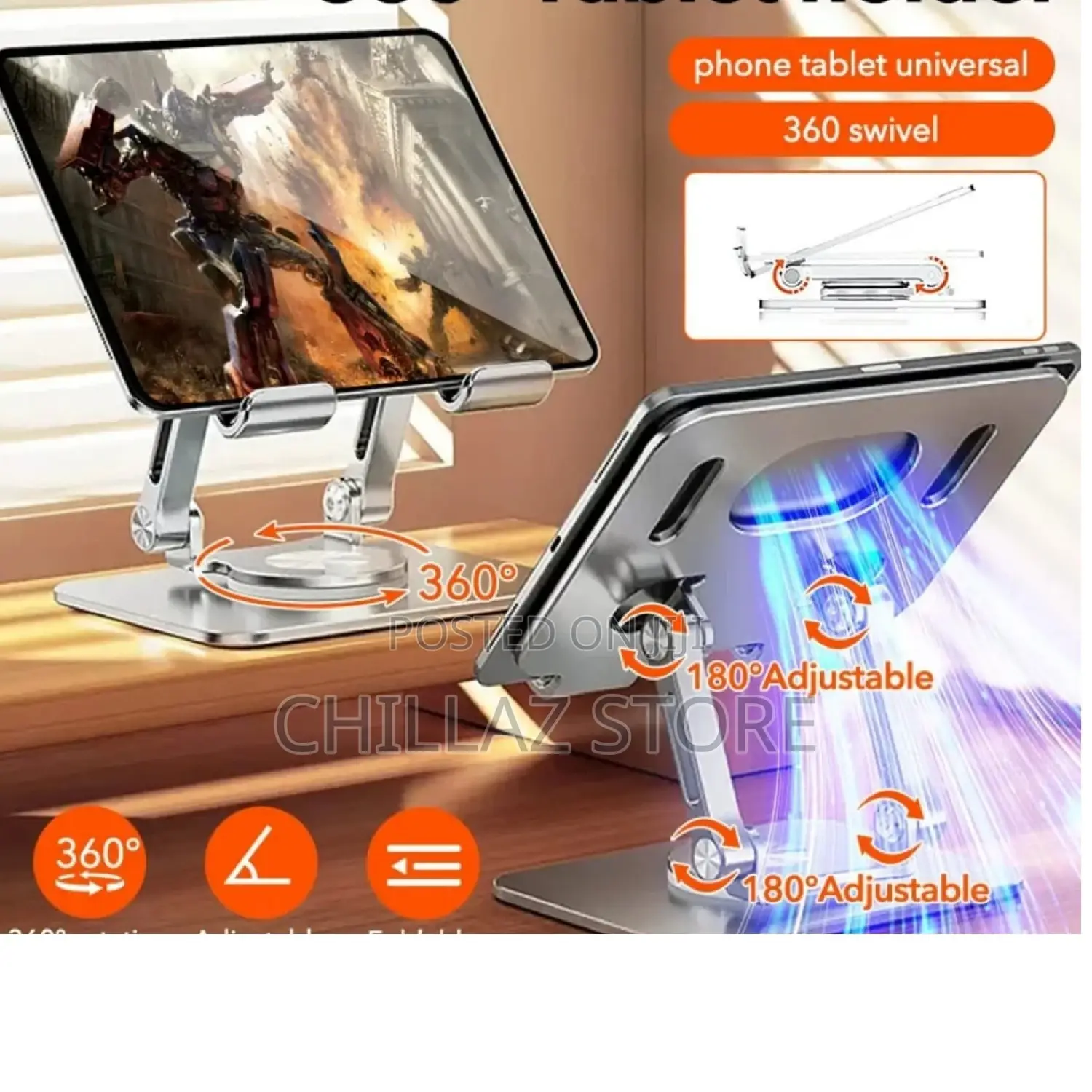 Tablet Holder/Laptop Holder.